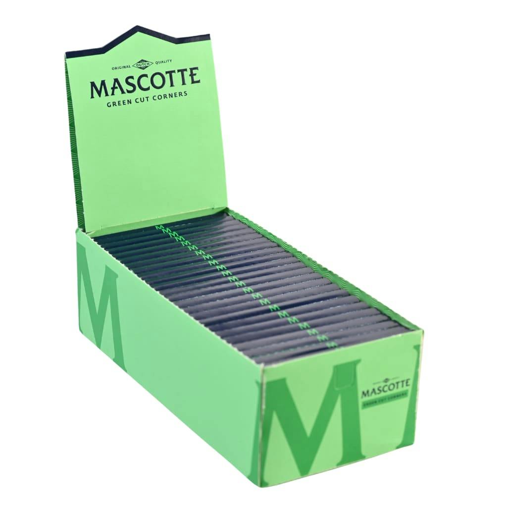 Mascotte Green Cut Corners Rolling Papers