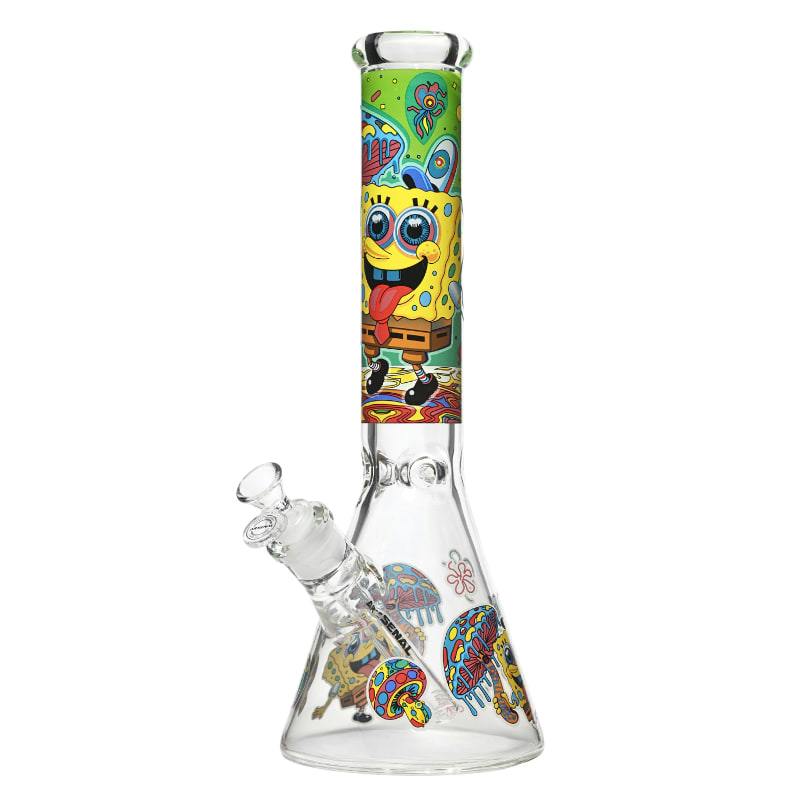 14" 7mm Arsenal Trippy Sponge Beaker