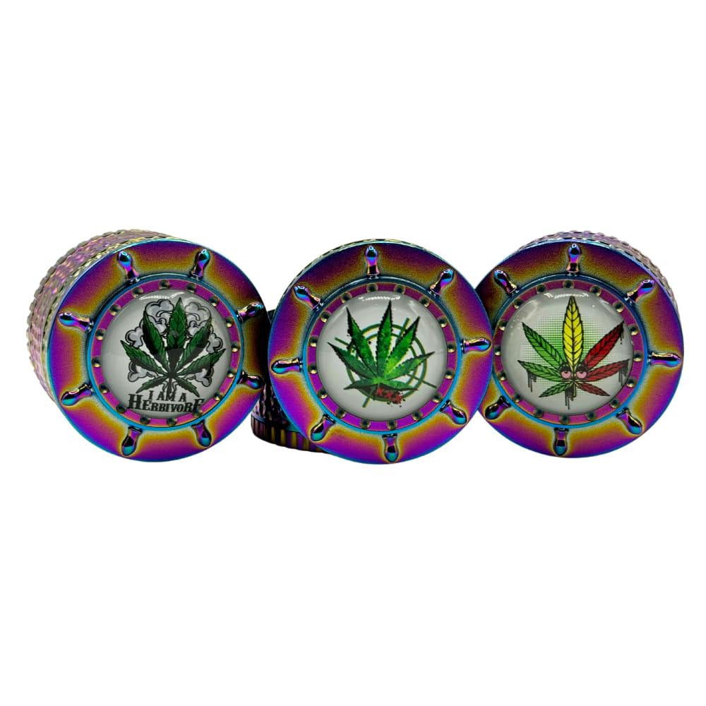 Arsenal Animus Leaf Armory 65mm 4-Pc Grinder