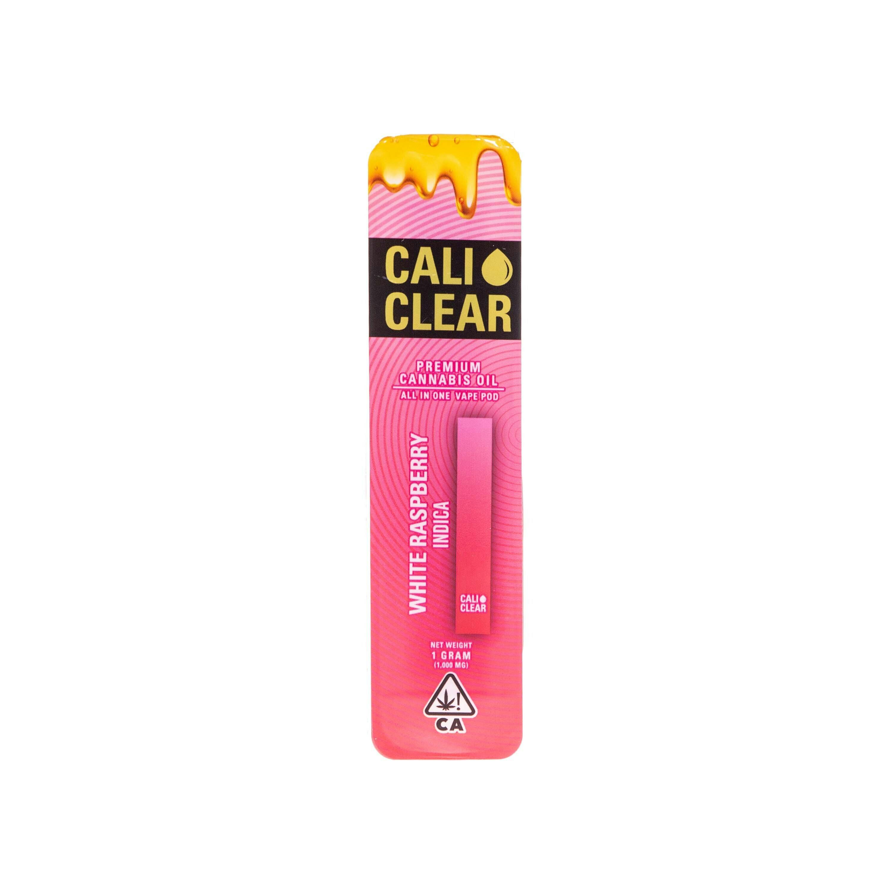 Cali Clear — White Raspberry OG