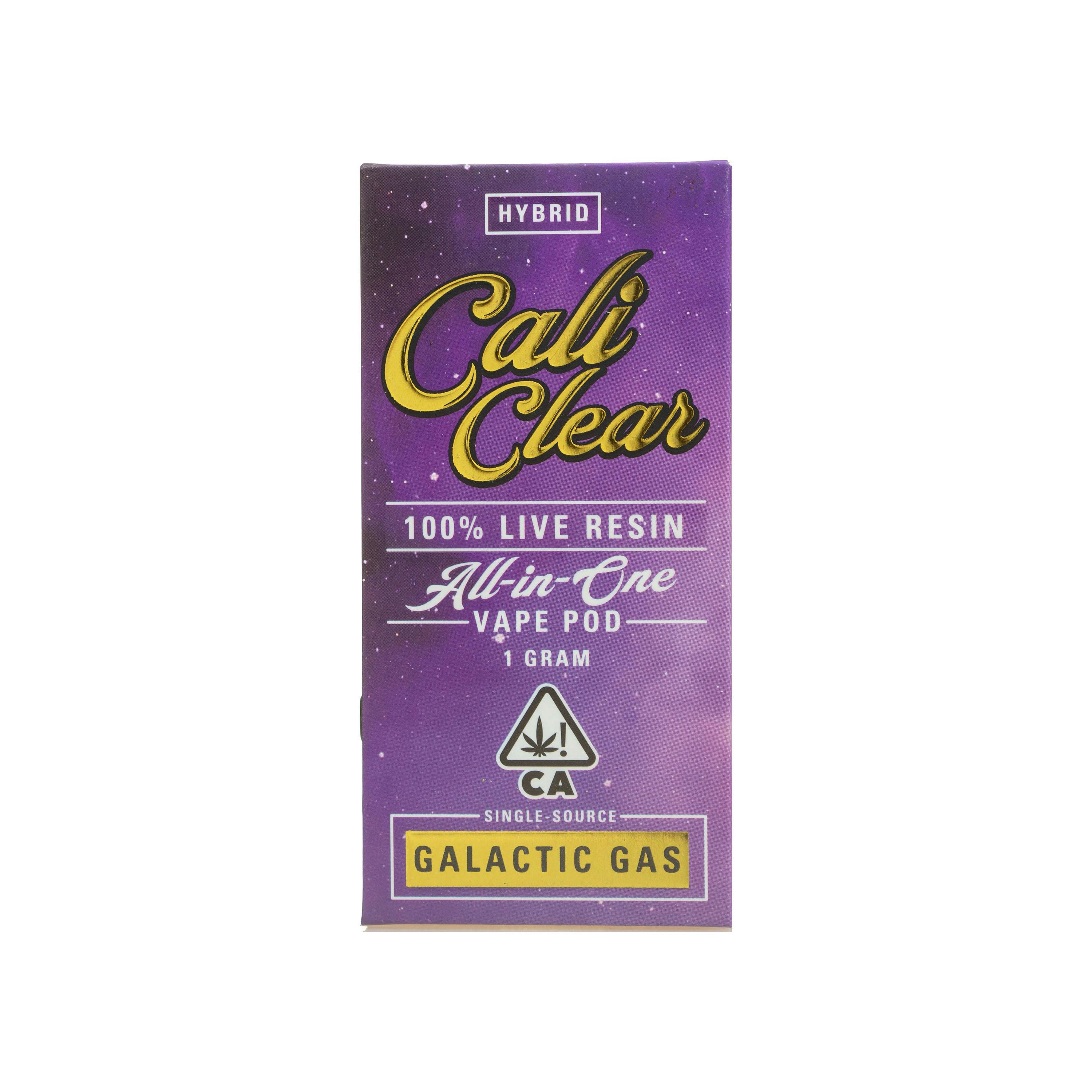 Cali Clear — Galactic Gas