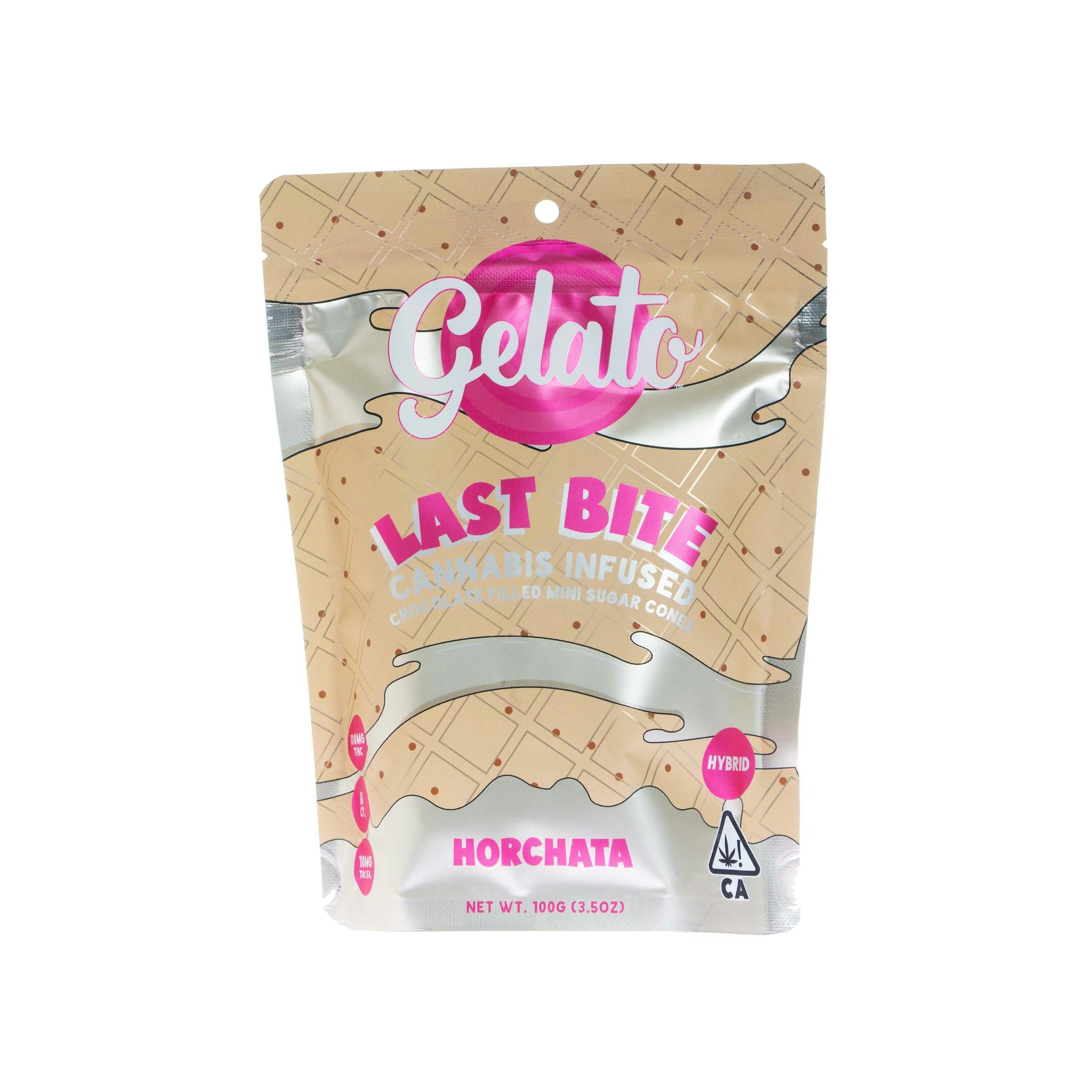 Gelato: Last Bite Horchata Mini Cones