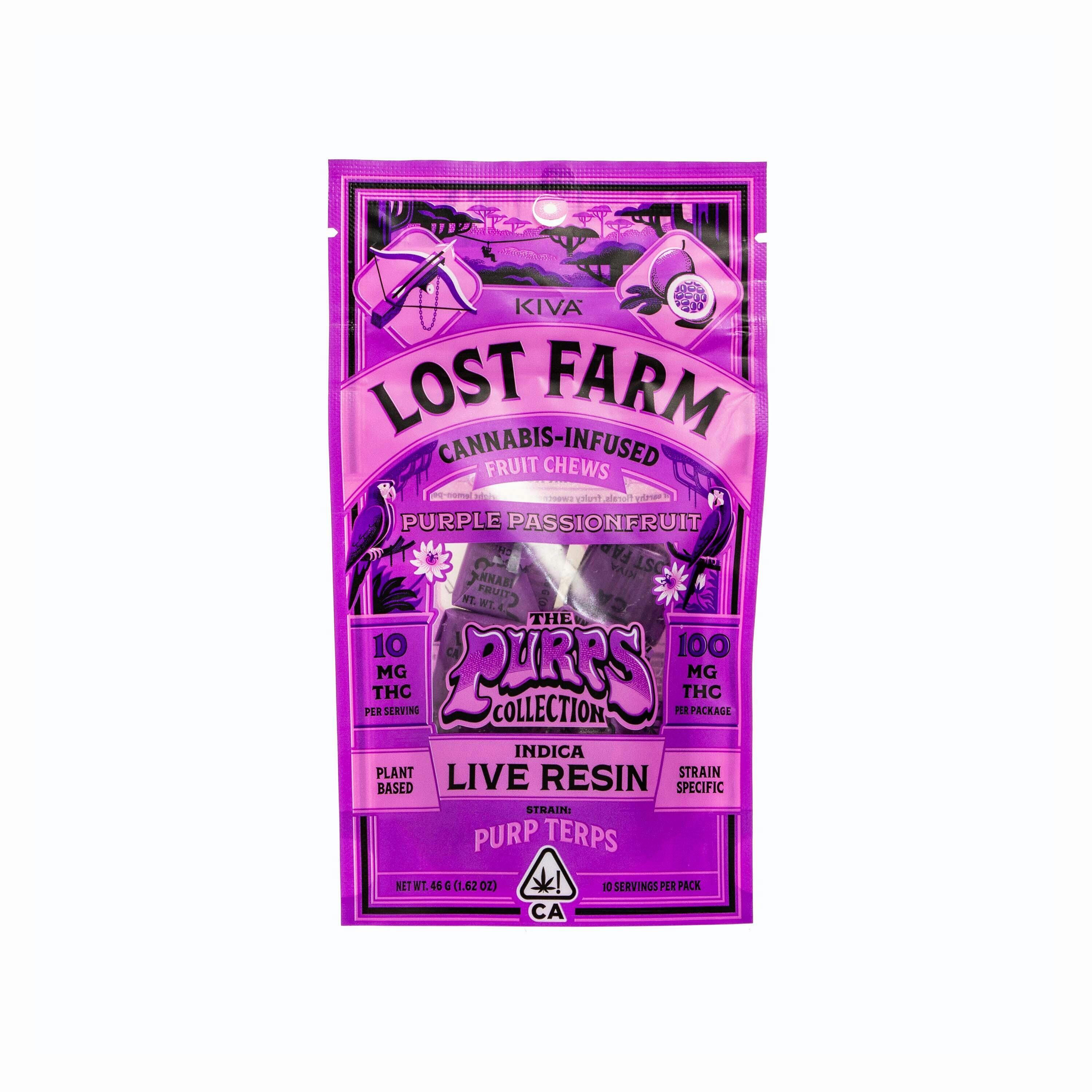 LOST FARMS: Purple Passionfruit X The Purps Fruit Chews