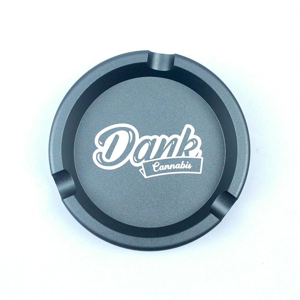 Dank Logo | Aluminum Ashtray | Grey