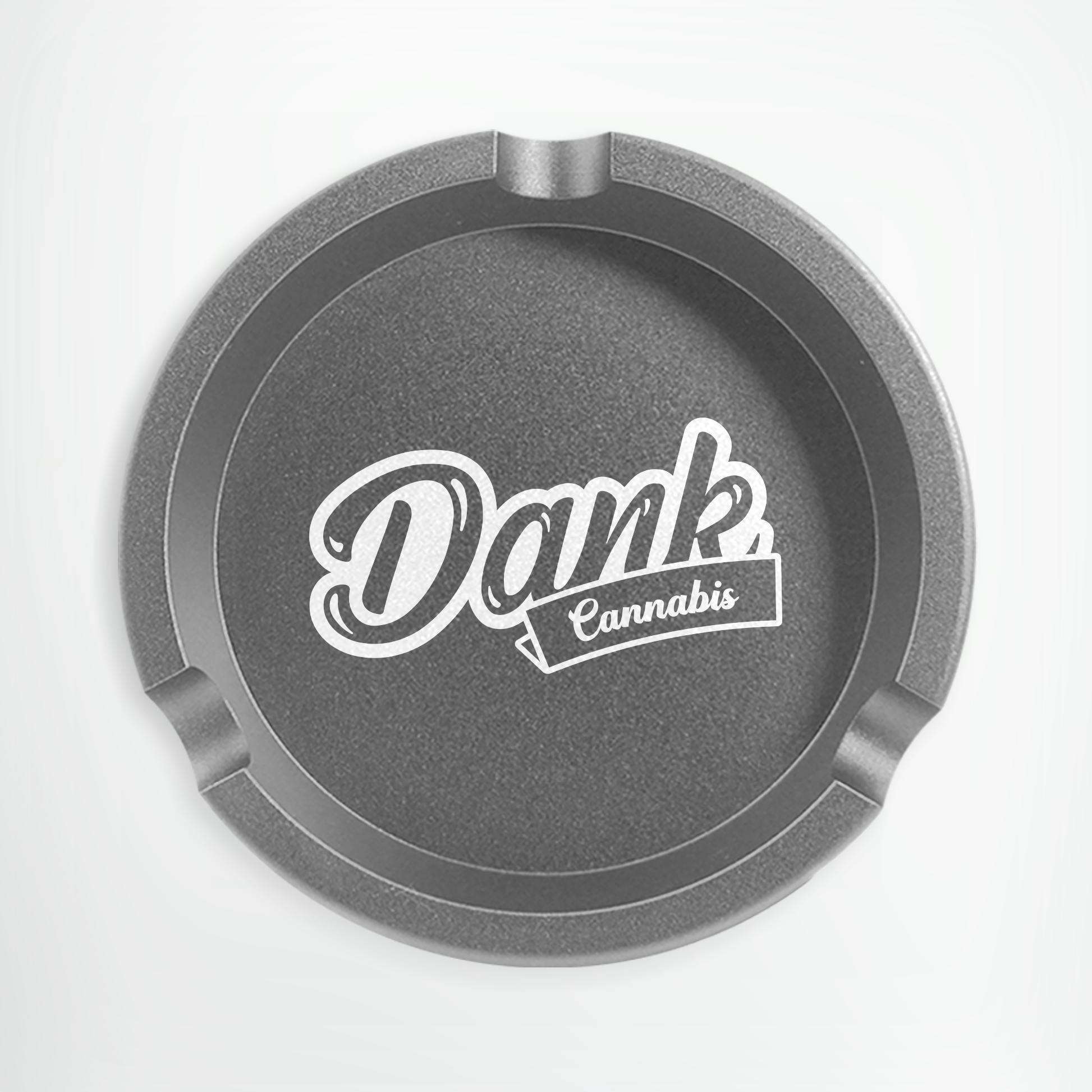 Dank Logo | Aluminum Ashtray | Silver