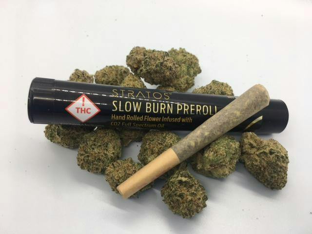 Slow Burn Full-spectrum Oil Infused Pre-roll Strain Specific