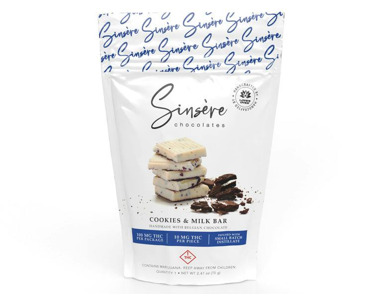 Loves Oven | Sinsere | Chocolate Bar | Cookies and Cream