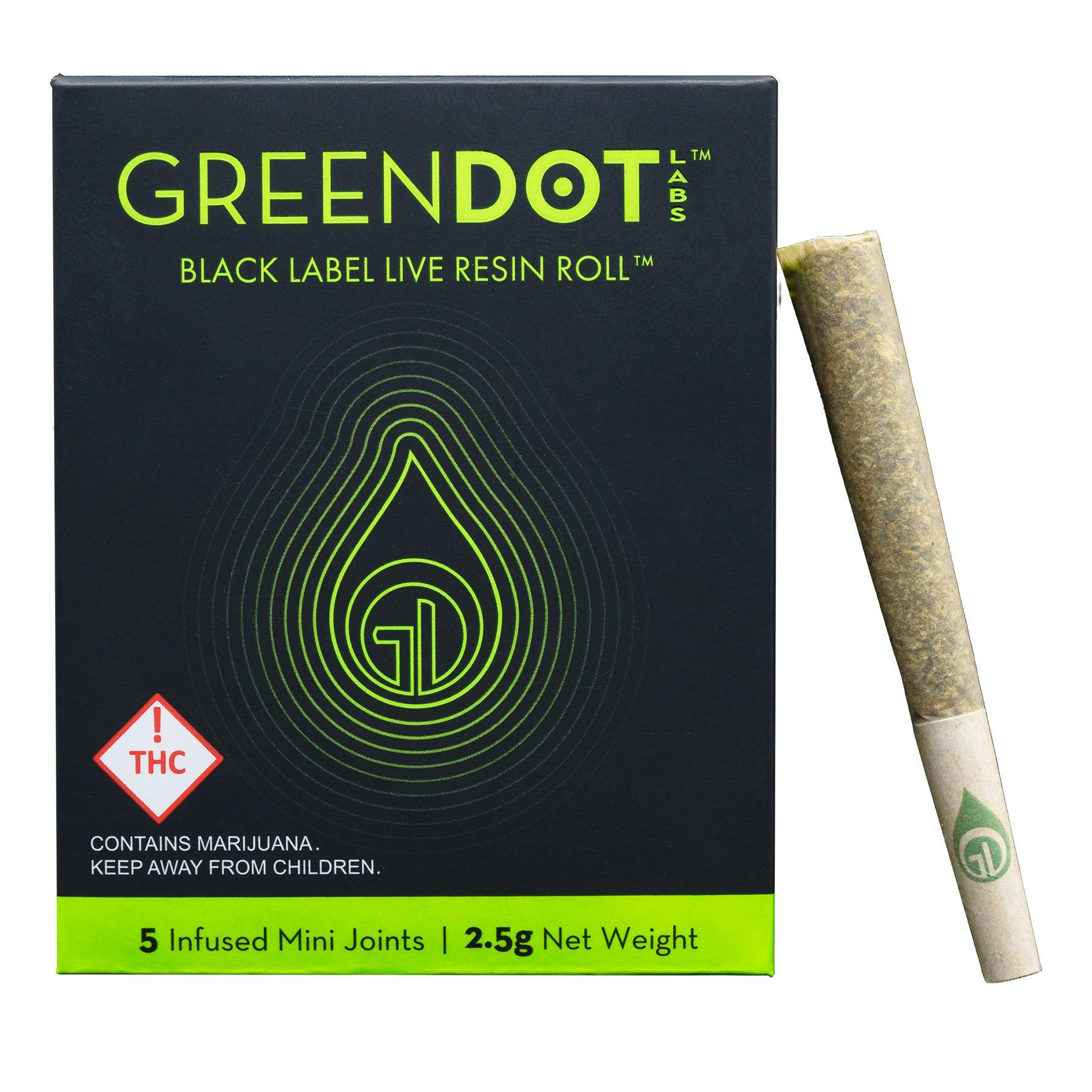 Green Dot | 5 Pack Resin Rolls | TD x SD