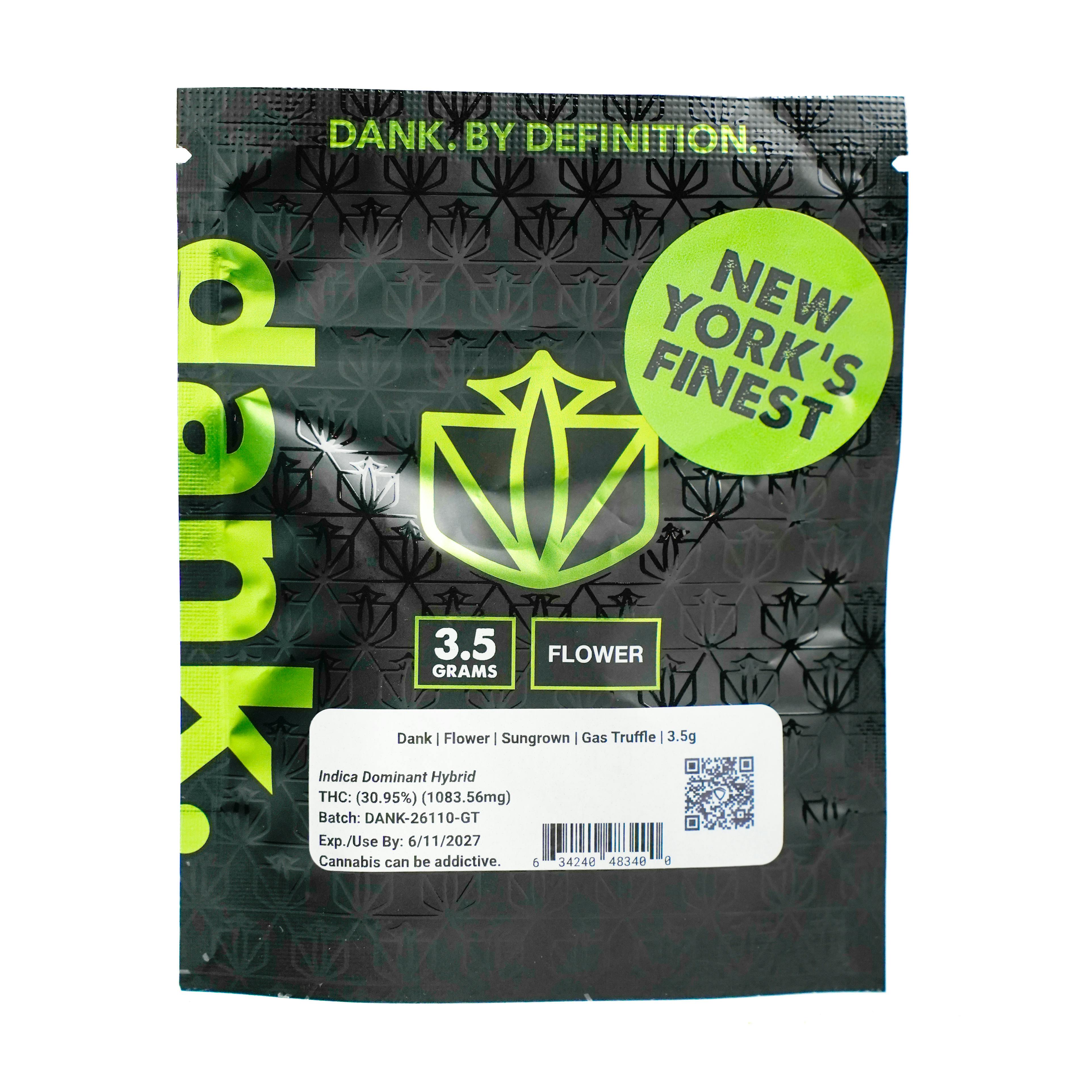 Dank - Gas Truffle - 3.5g Sungrown Flower