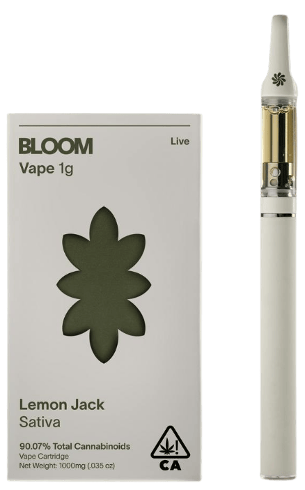 BLOOM - LIVE RESIN VAPE - LEMON JACK - 1G