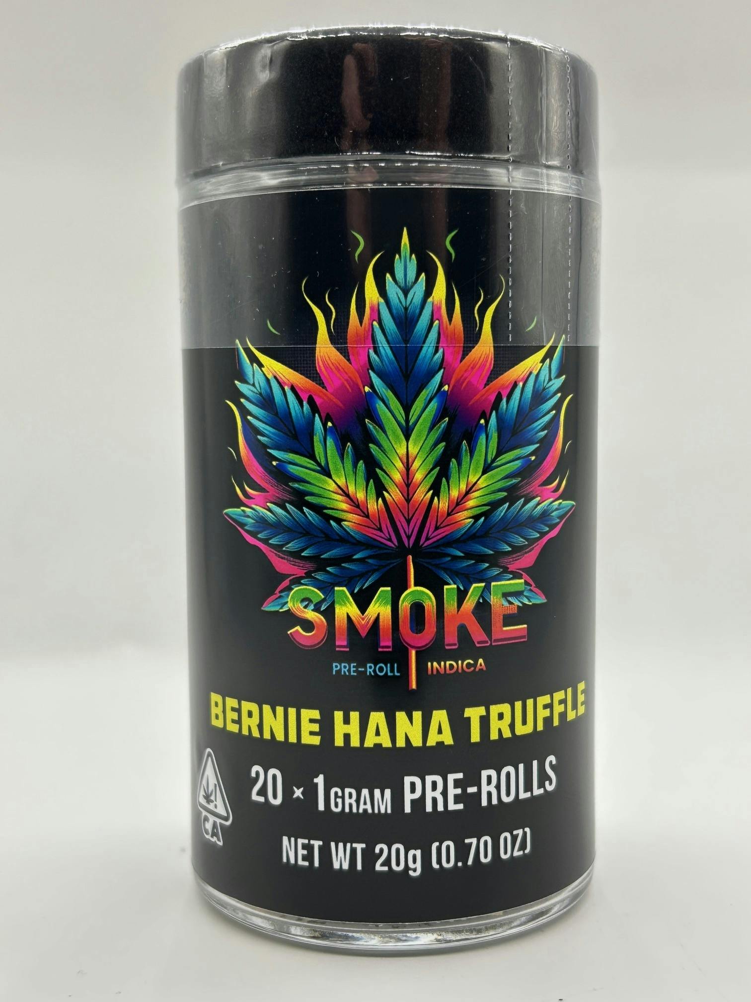 Smoke Bernie Hana Truffle Indica Preroll 20pk 20g