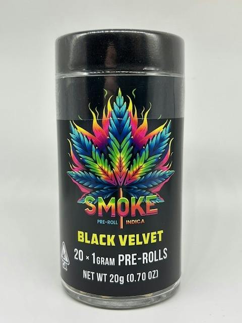 Smoke Black Velvet Preroll 20pk 20g