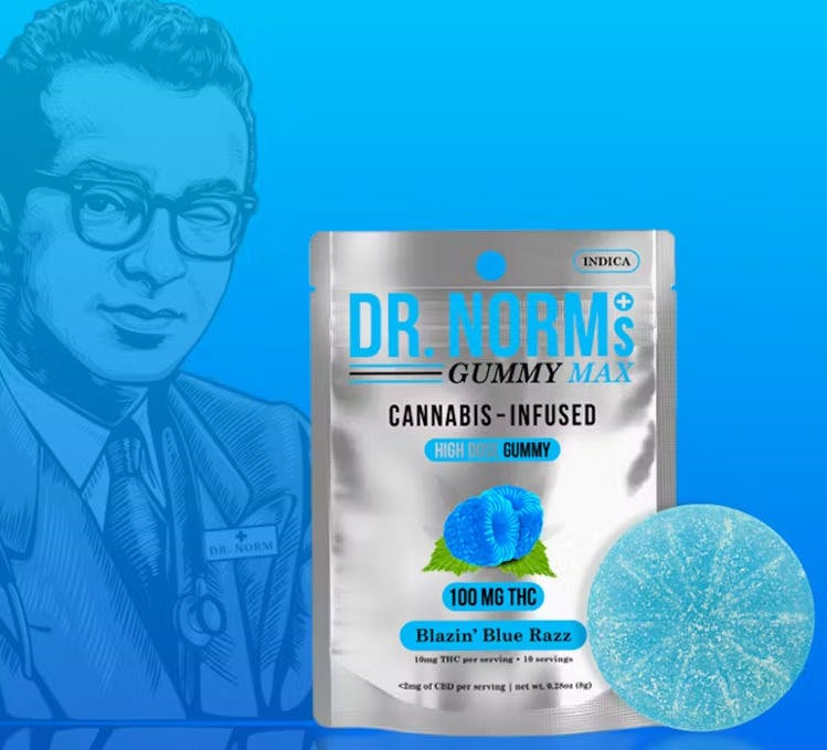 Dr. Norm's MAX: Blazin Blue Razz