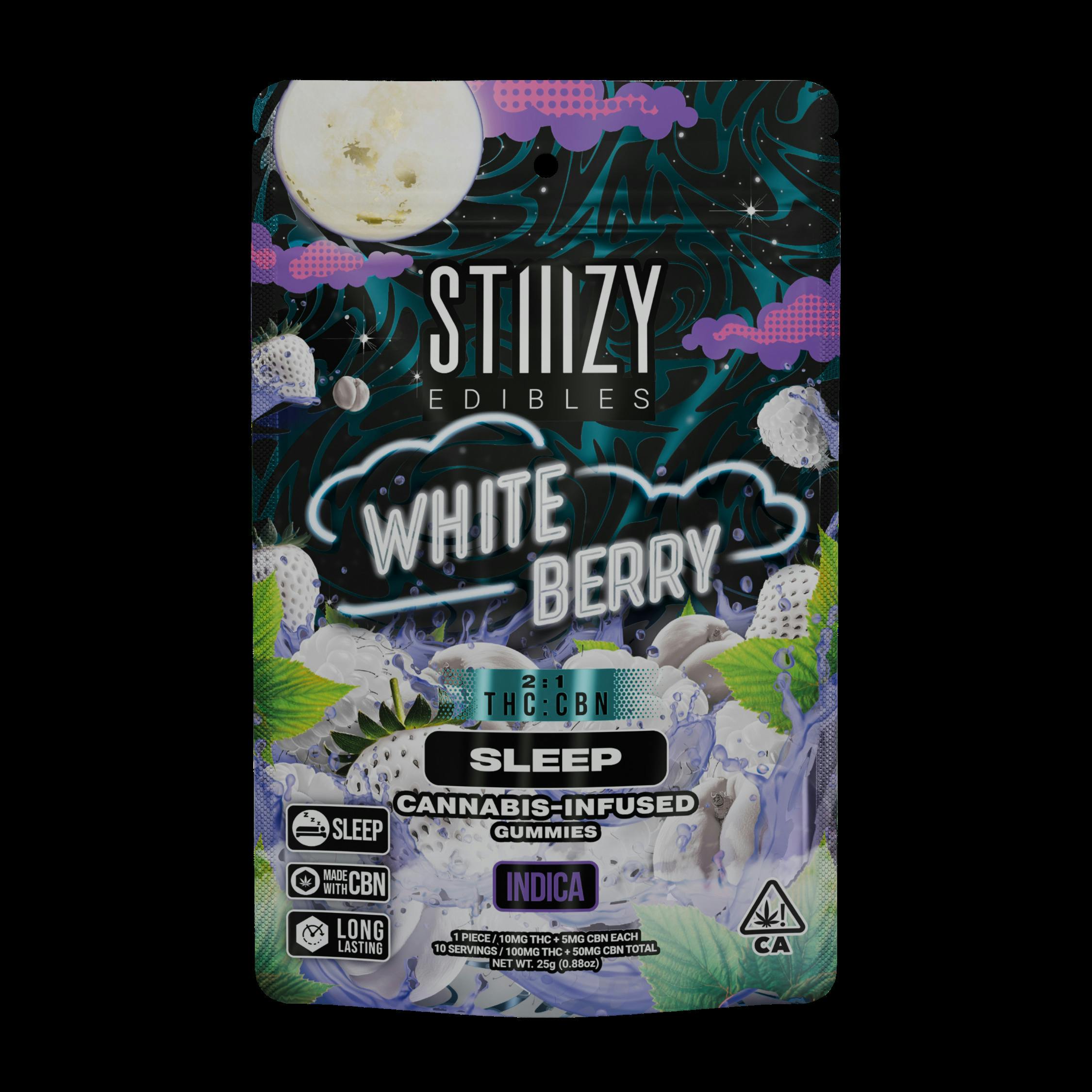 - WHITE BERRY - Gummies 2:1 THC:CBN Edibles