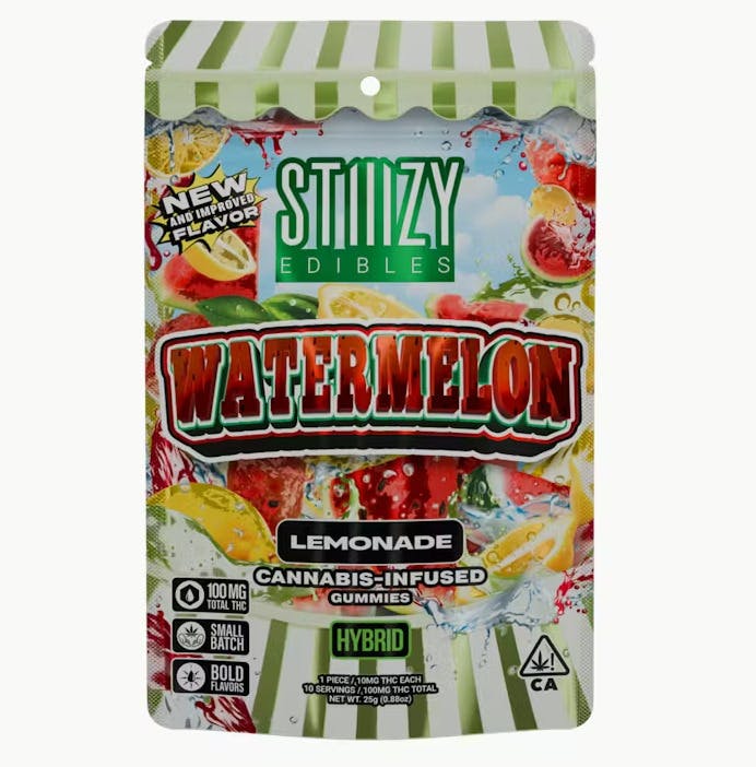 - WATERMELON - 100MG LEMONADE EDIBLES