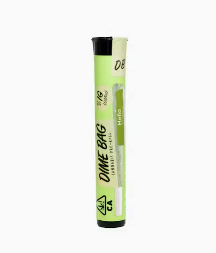 Dime Bag Toronja Sativa Preroll 1g