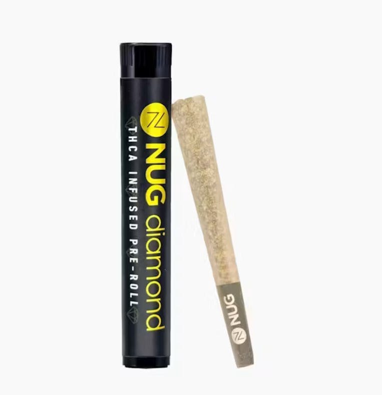 NUG: NUG Indica Infused Preroll 1g