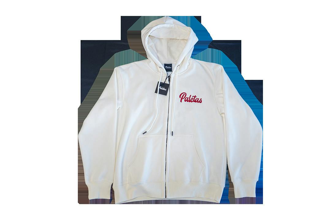 Paletas Cream/Red Lettering Pullover Hoodie (3XL)