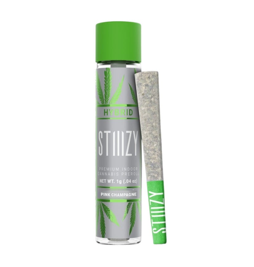 Stiiizy Pink Champagne Hybrid Preroll 1g