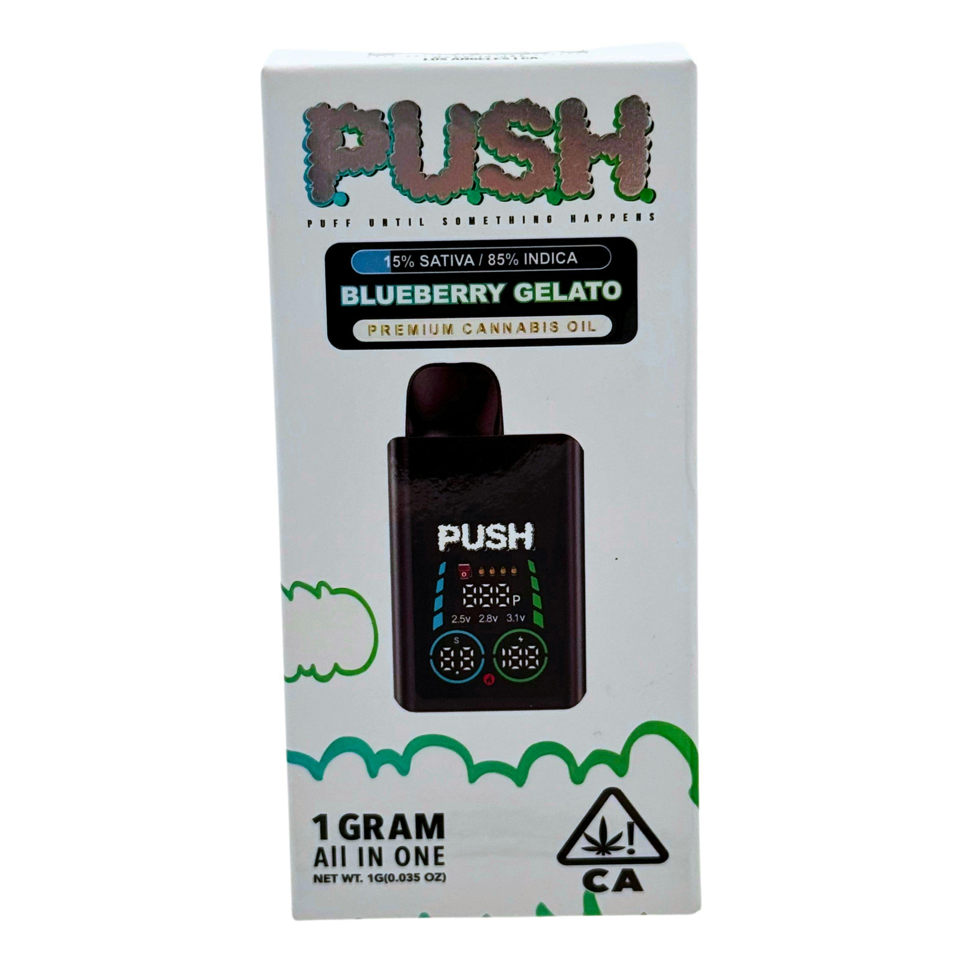 Push: Blueberry Gelato