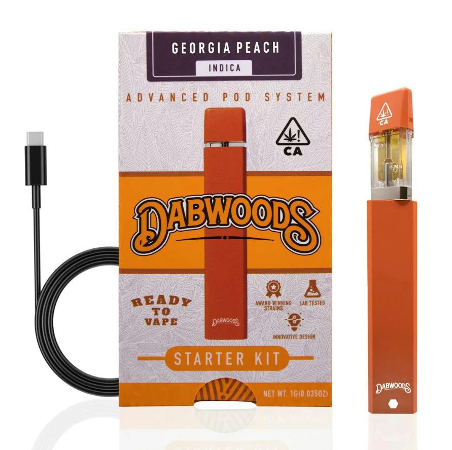 DABWOODS GEORGIA PEACH: Georgia Peach
