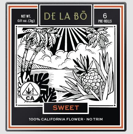 De La Bo Mimosa Hybrid Preroll 6pk 3g
