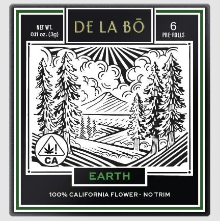 De La Bo Lambs Bread Sativa Preroll 6pk 3g