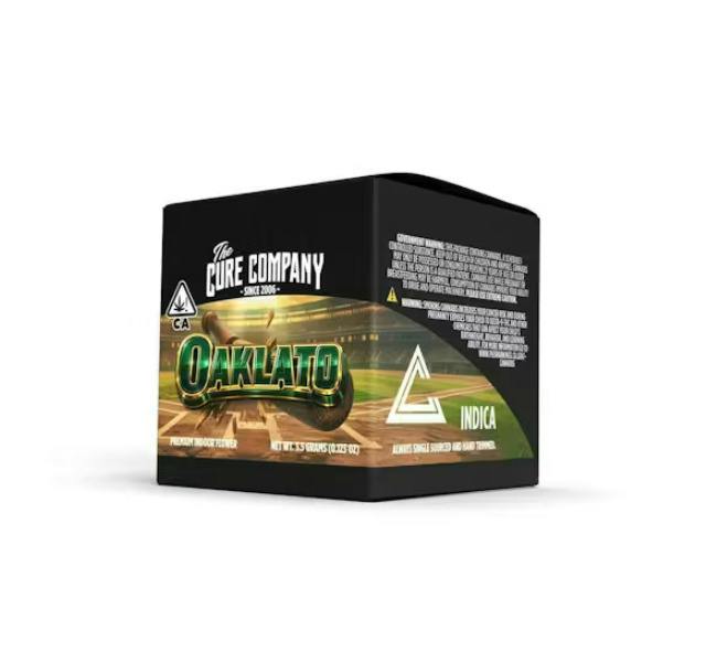 The Cure Company Oaklato Indica Hybrid Flower 3.5g