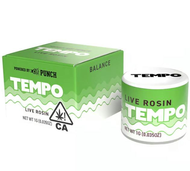 Tempo Botanical Bubble Bath Hybrid Live Rosin 1g