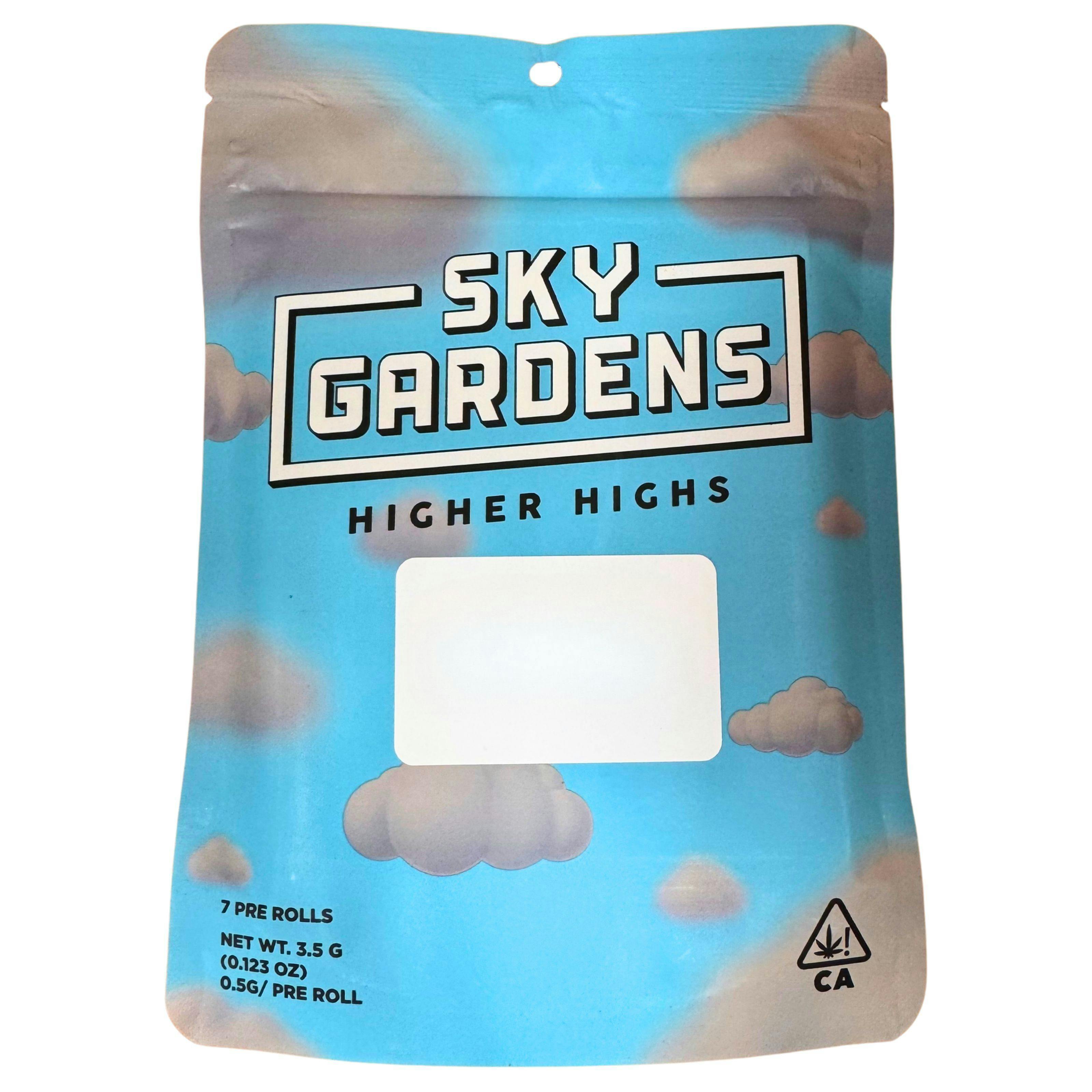 Sky Gardens Bubblegum Gelato Indica Preroll 7pk 3.5g
