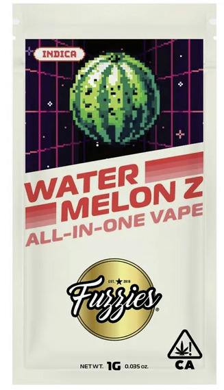 Fuzzies Watermelon Z Indica AIO 1g