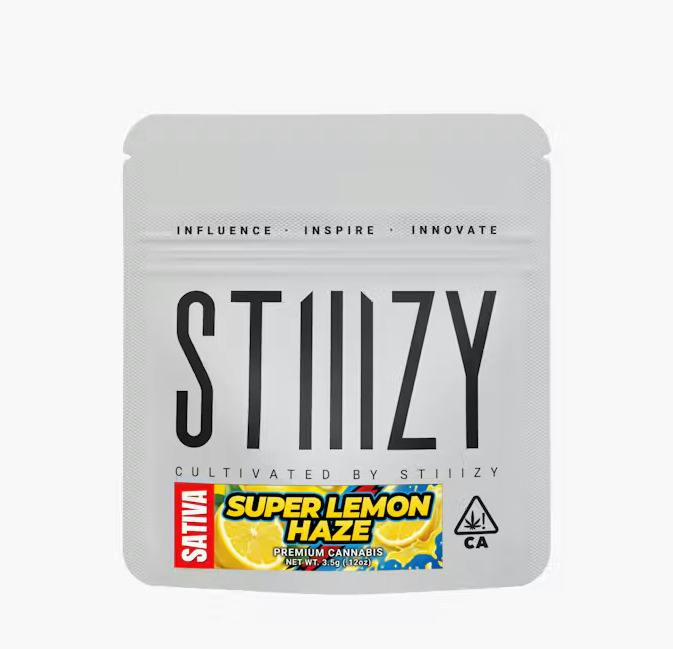 Stiiizy White Label Super Lemon Haze Sativa Flower 3.5g