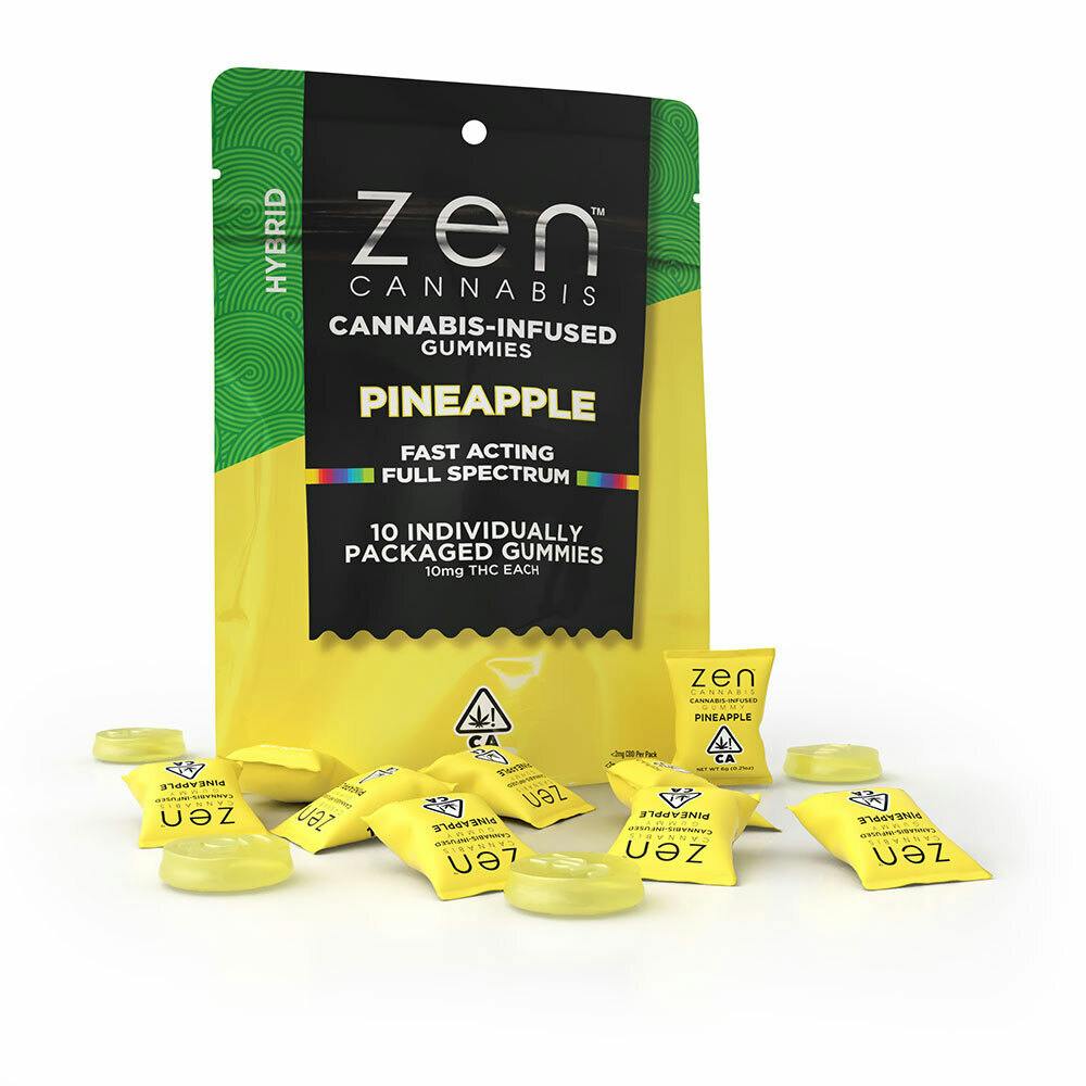 Hybrid Pineapple: 100mg 10-Pack