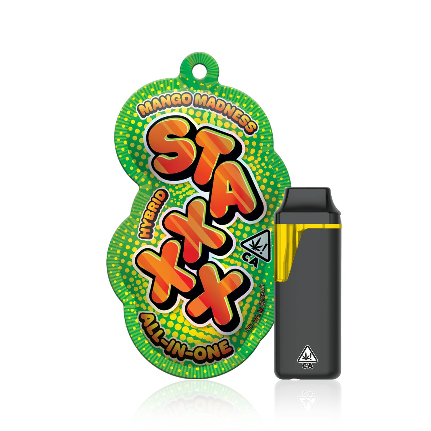 STAXXX - Mango Madness AIO Vape - 1 g