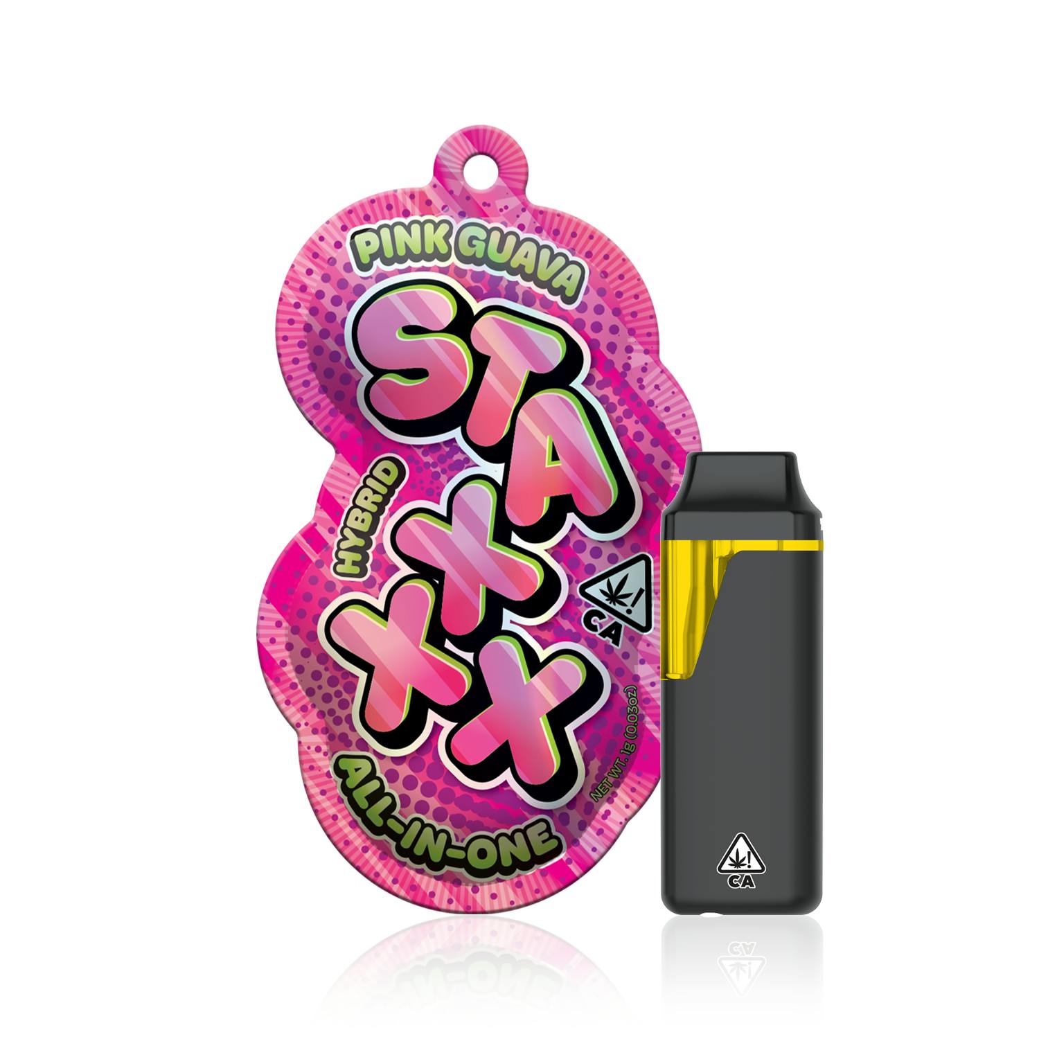 STAXXX - Pink Guava AIO Vape - 1 g