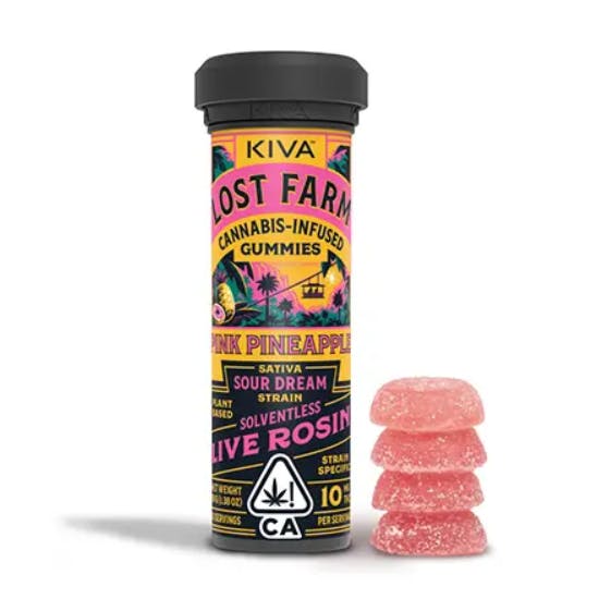 Kiva Confections — Lost Farm Pink Pineapple Sour Dream