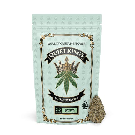 Quiet Kings - White Durban: 3.5 g