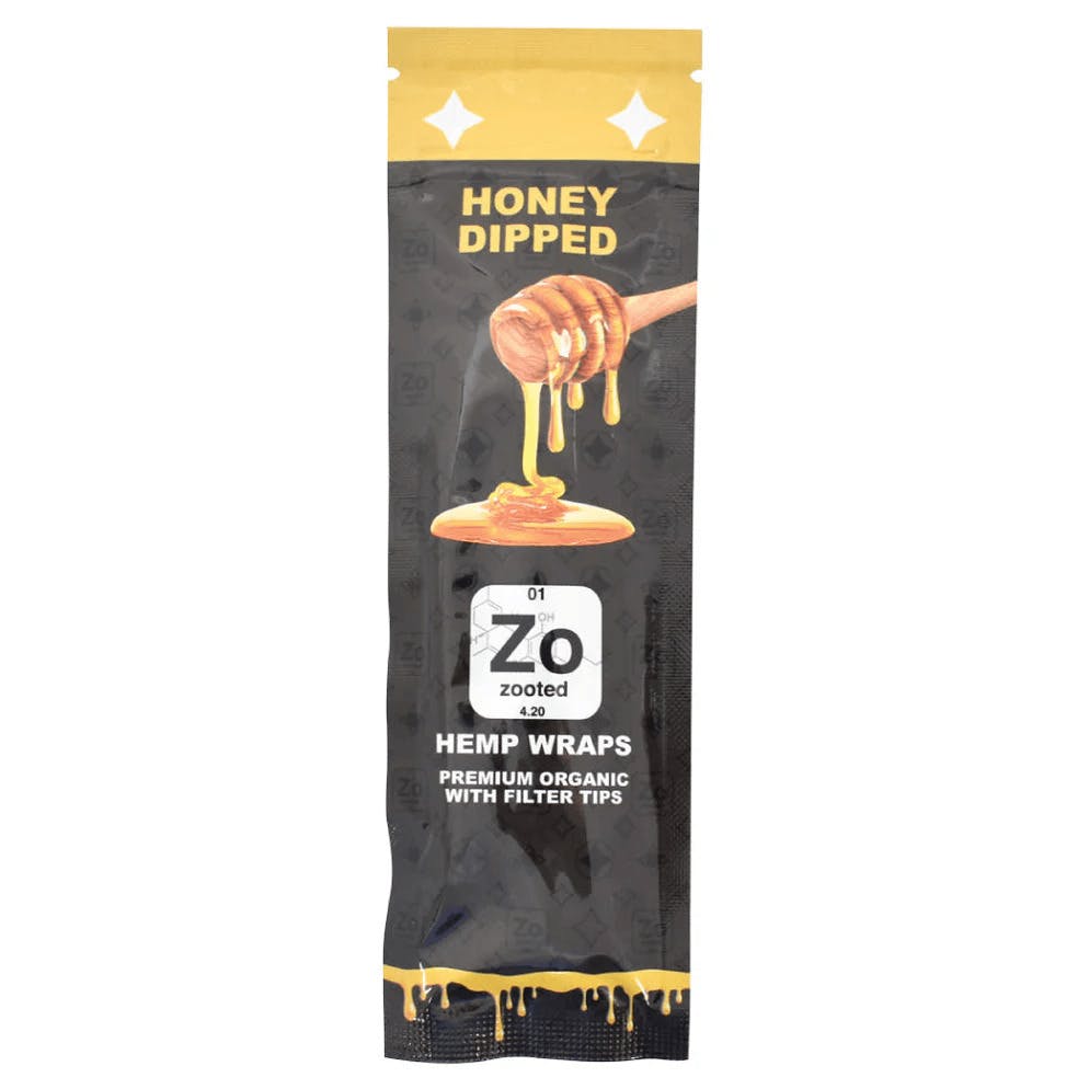 Hemp Wraps 2ct Honey Dipped