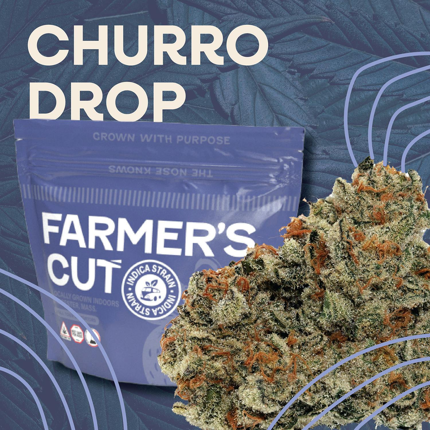 Churro Drop Flower