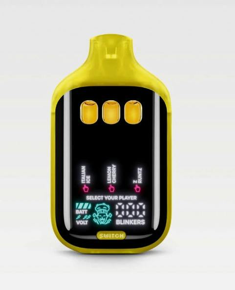 Italian Ice x Lemon Cherry x Zruntz Liquid Live Diamonds Disposable Tri-Chamber Vape
