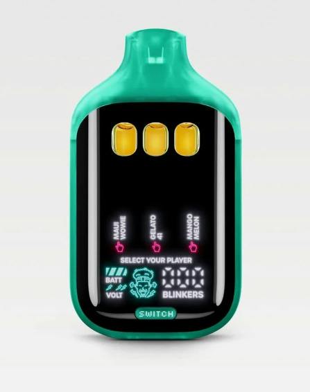 Maui Wowie x Gelato 41 x Mango Melon Liquid Live Diamonds Disposable Tri-Chamber Vape