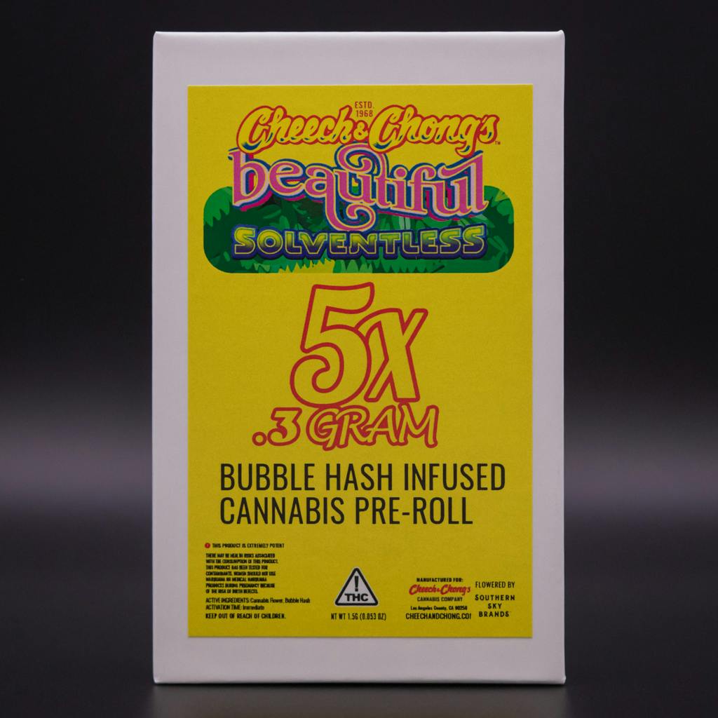 Southern Sky Brands | Cheech & Chong's | 1.5g | Stadankohhh | Bubble Hash Infused Pre-Roll 5pk at DABBS Cannabis Dispensary