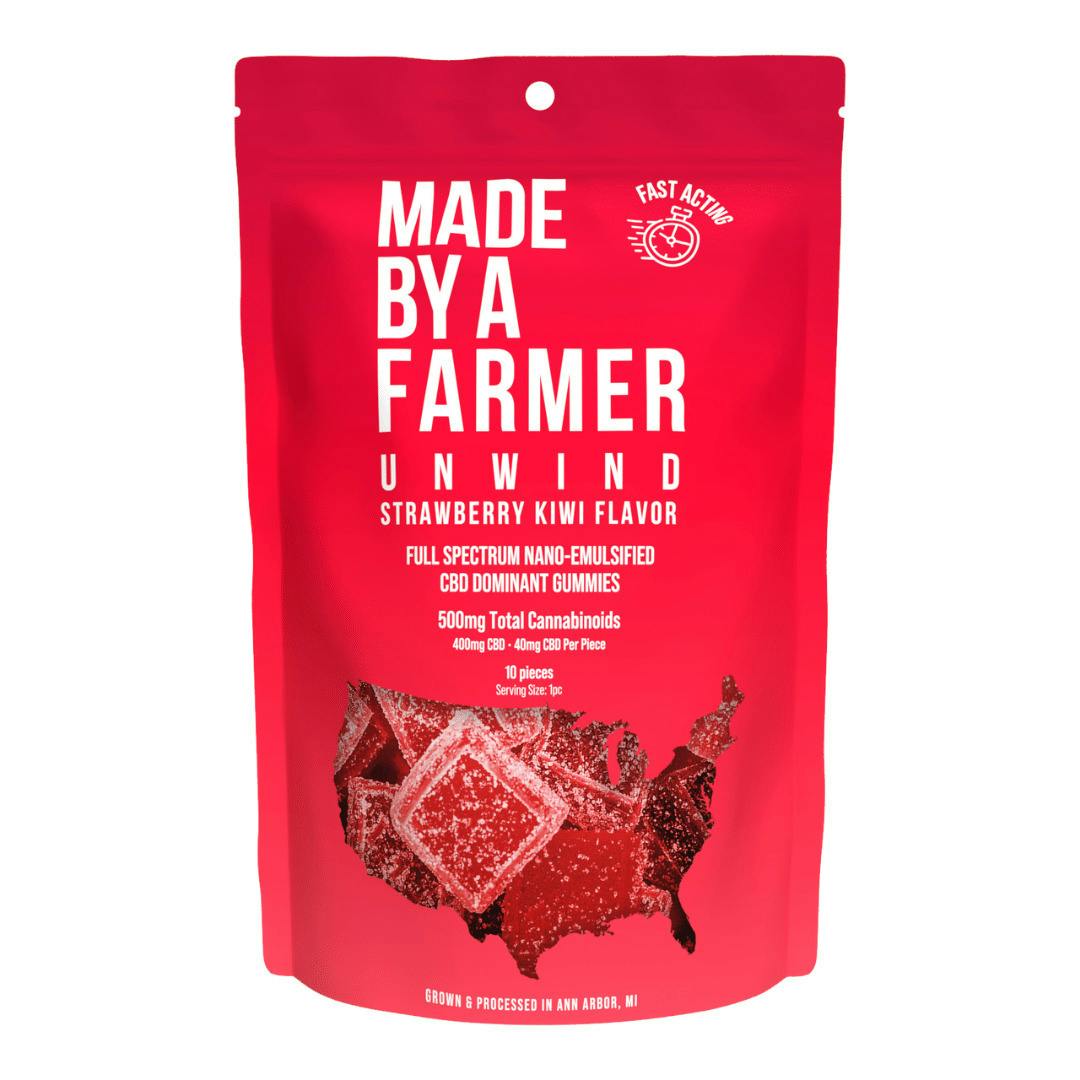 Made By A Farmer | Unwind Nano | 500mg CBD Gummies (Vegan)