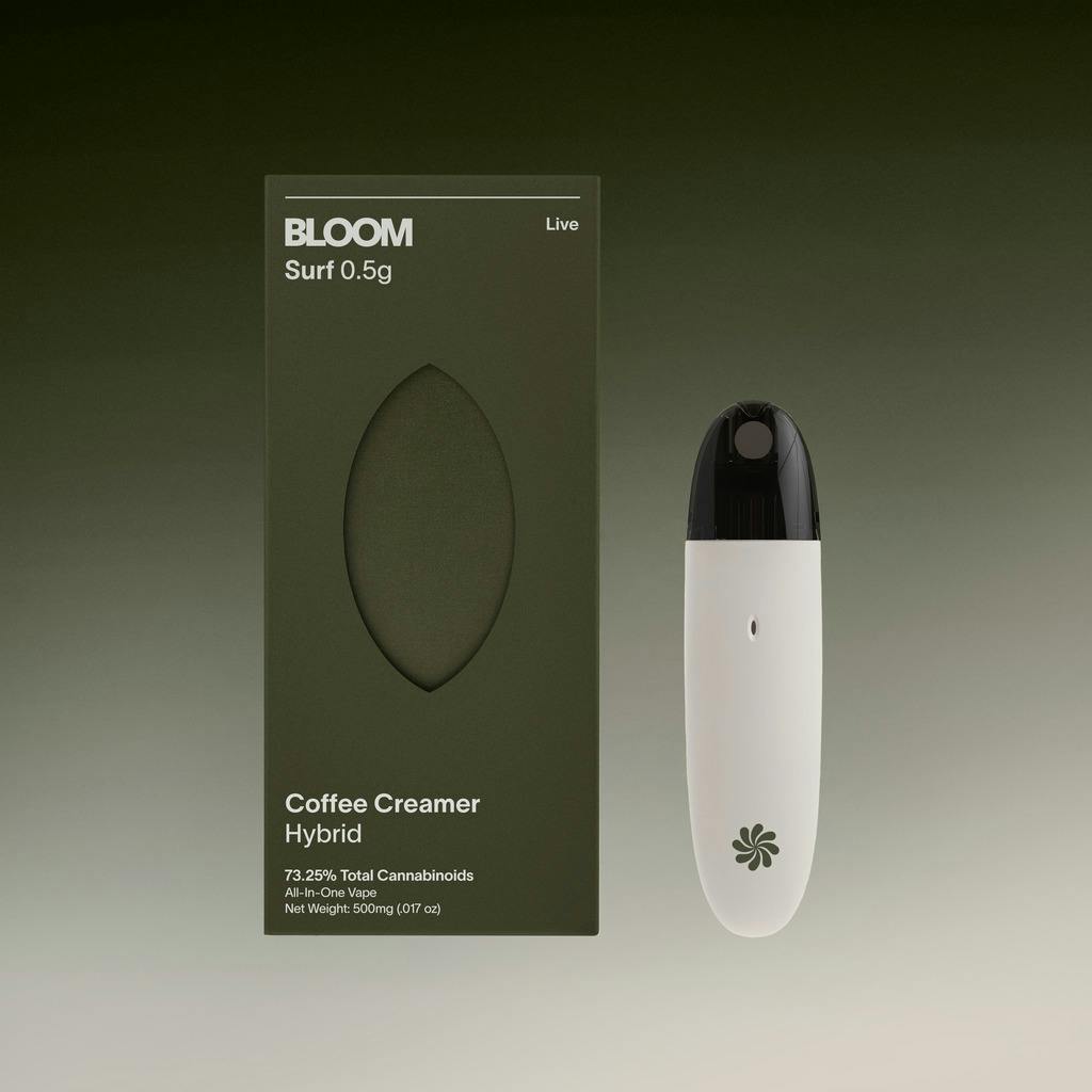 Bloom | Coffee Creamer | .5G Live Rosin Disposable Vape