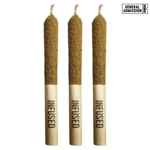 General Admission | Tiger Blood Diamond Infused Pre-Roll | 3x0.5g