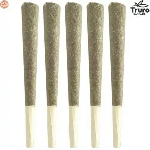 Truro | Jealousy Hash Infused Pre-Rolls | 5x0.5g