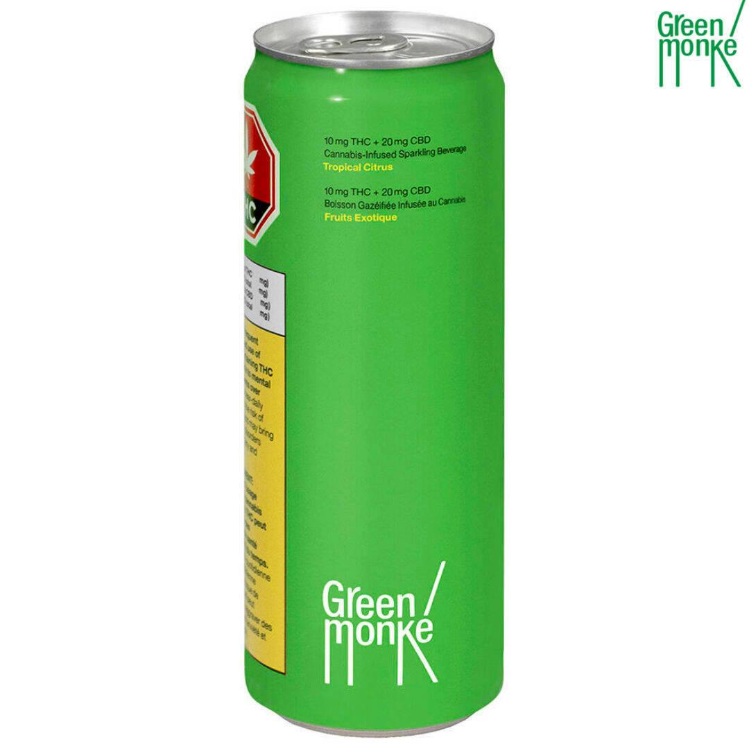 Green Monke | Tropical Citrus | Low Sugar Beverage