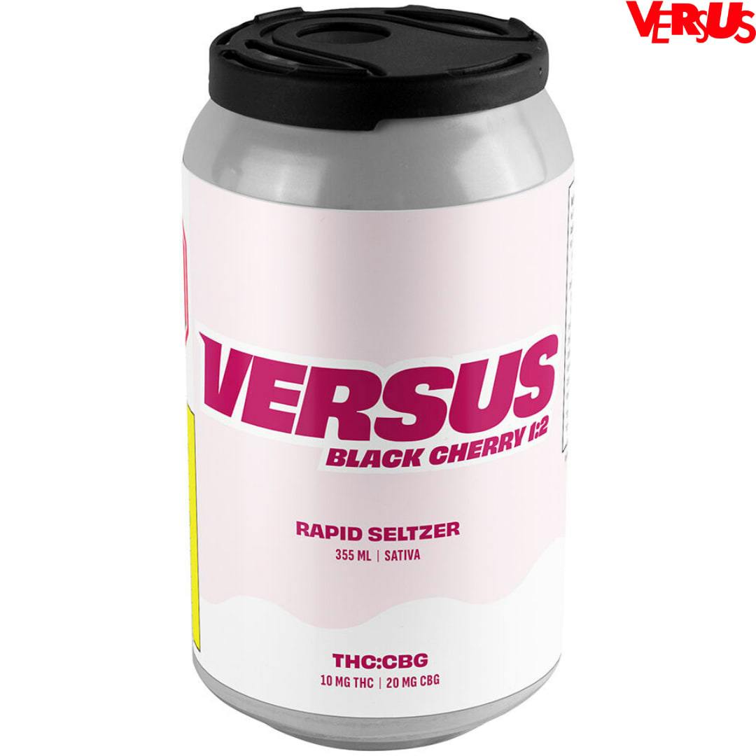 Versus | Black Cherry Rapid Seltzer | Low Sugar Beverage