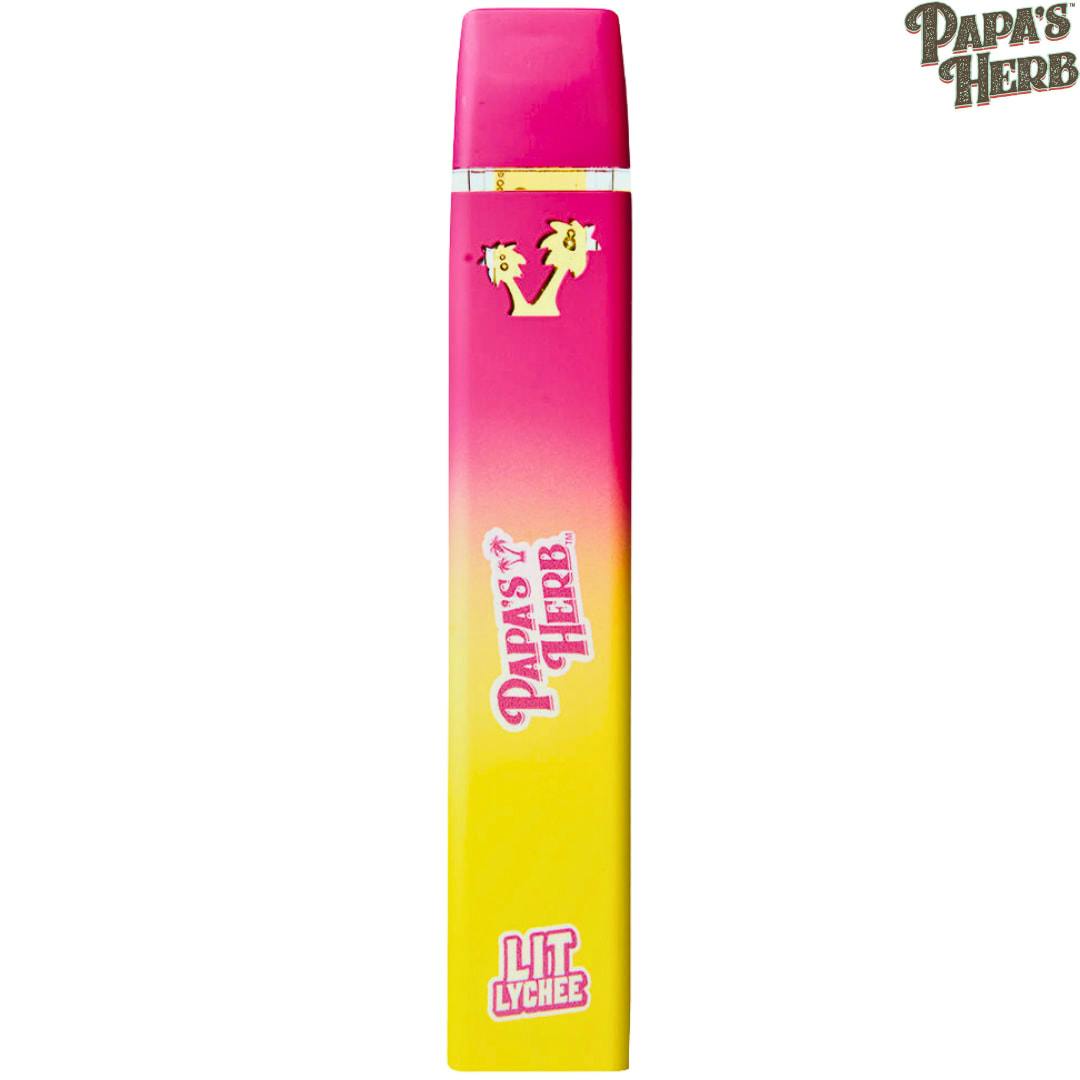 Papa's Herb | Lit Lychee Saucy Diamond Disposable Pens | 0.95g