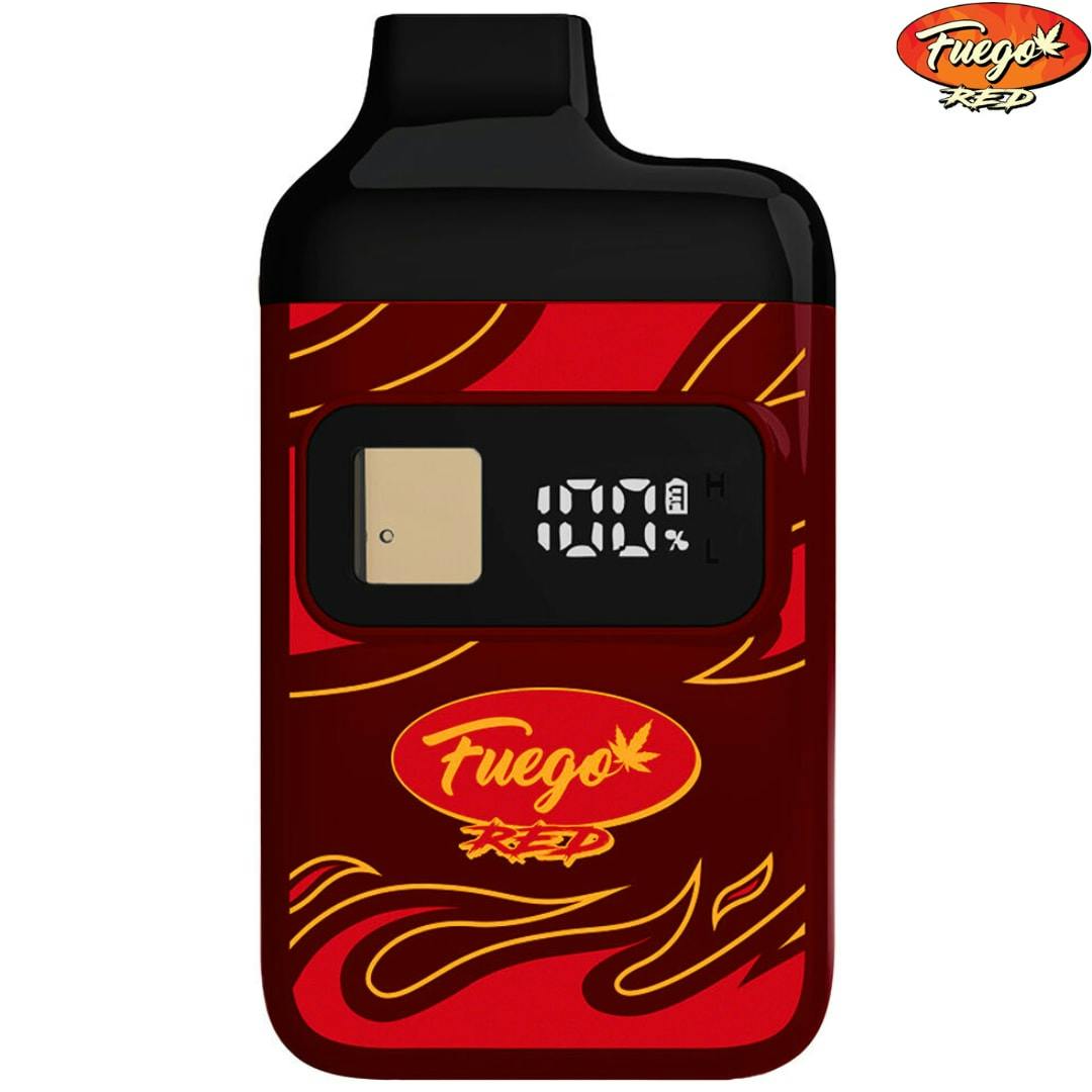 Fuego Red | Animal Sherbs Liquid Diamond Disposable Pen | 0.95g